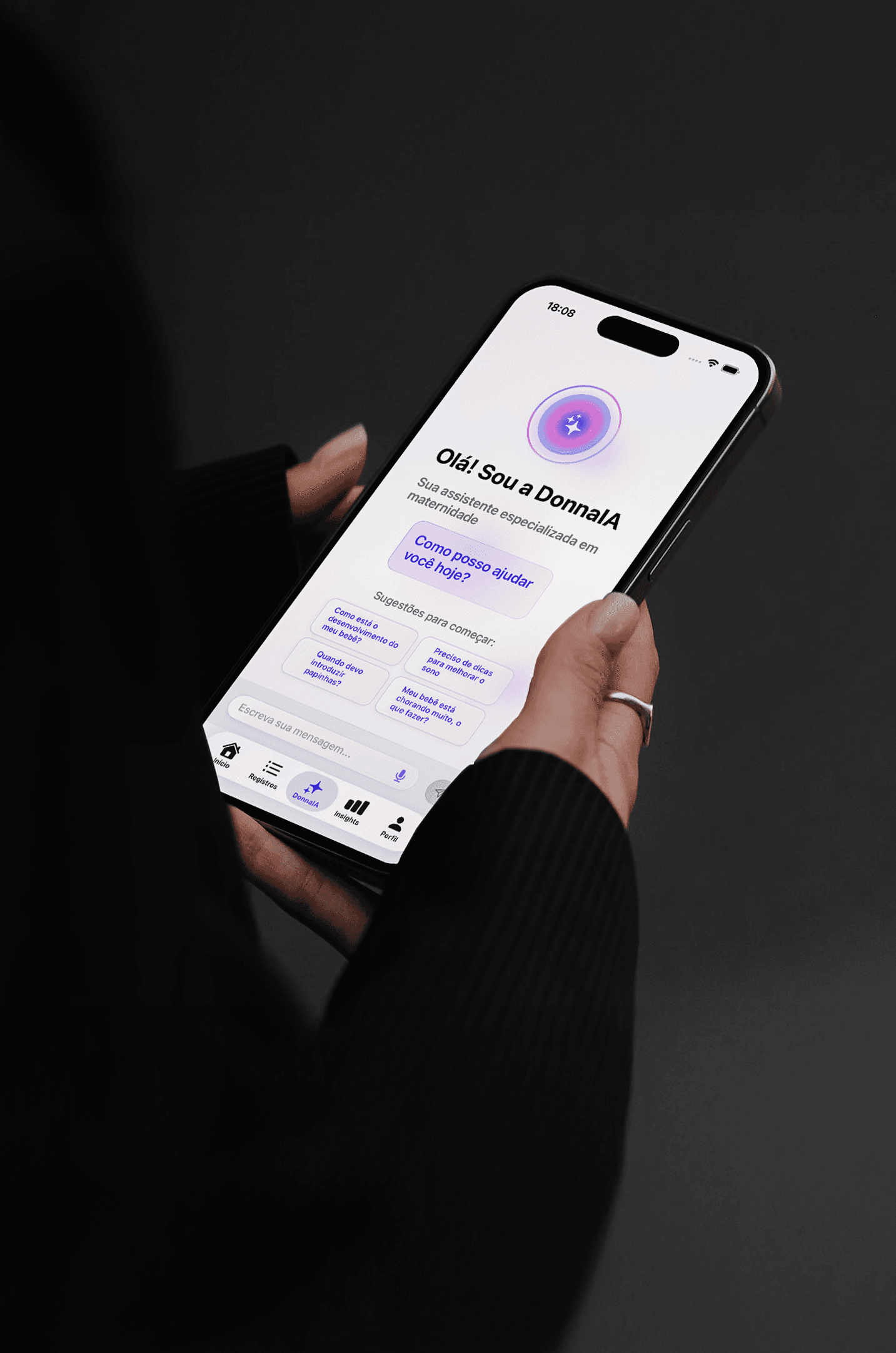 DonnaAI — App para Rotina do Bebê